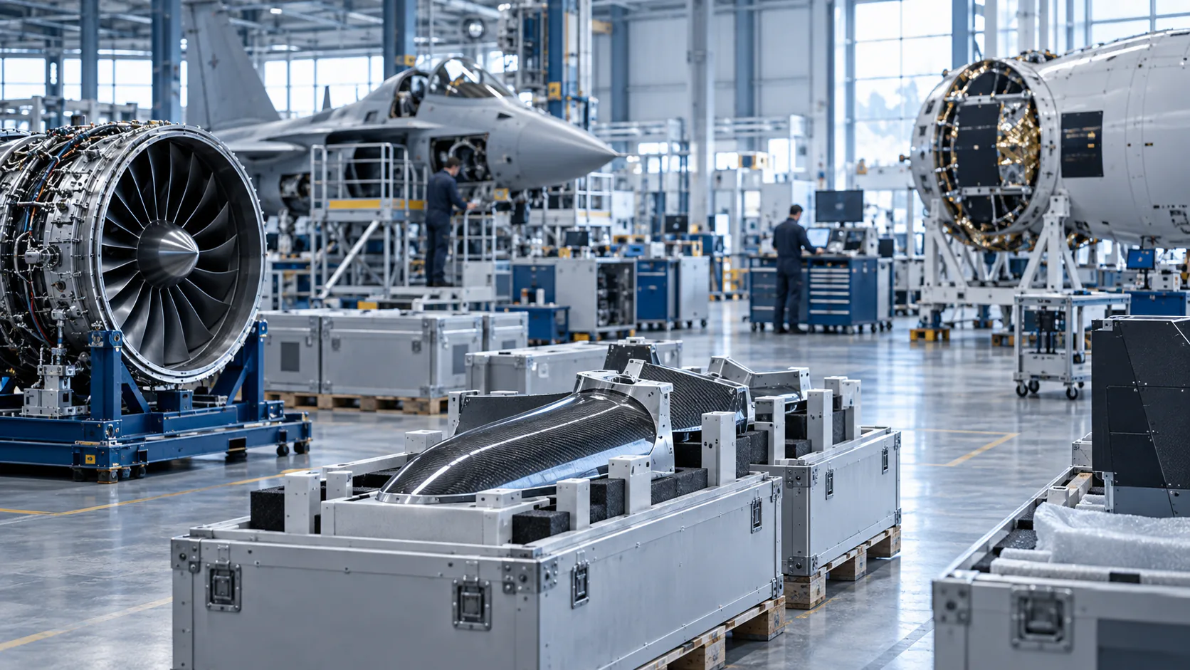 Transport pour les secteurs aéronautique spatial et défense