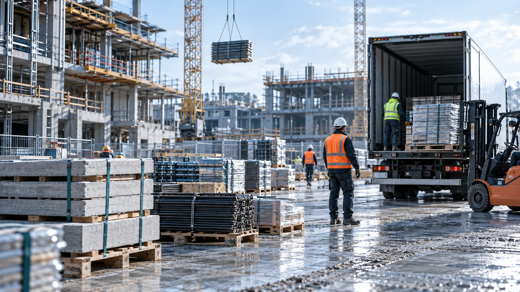 Transport pour le BTP et les chantiers