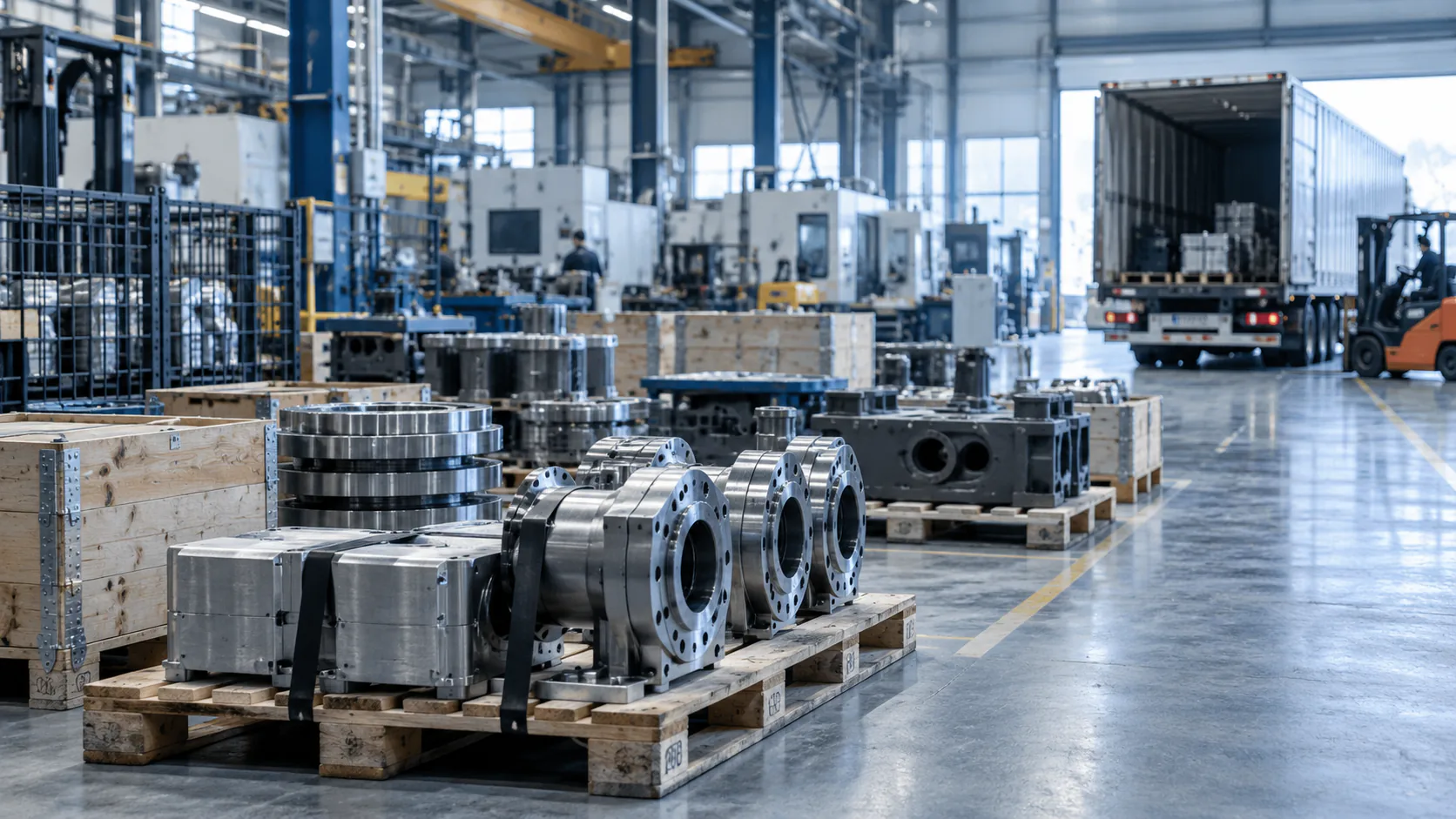 Transport et logistique pour entreprises industrielles