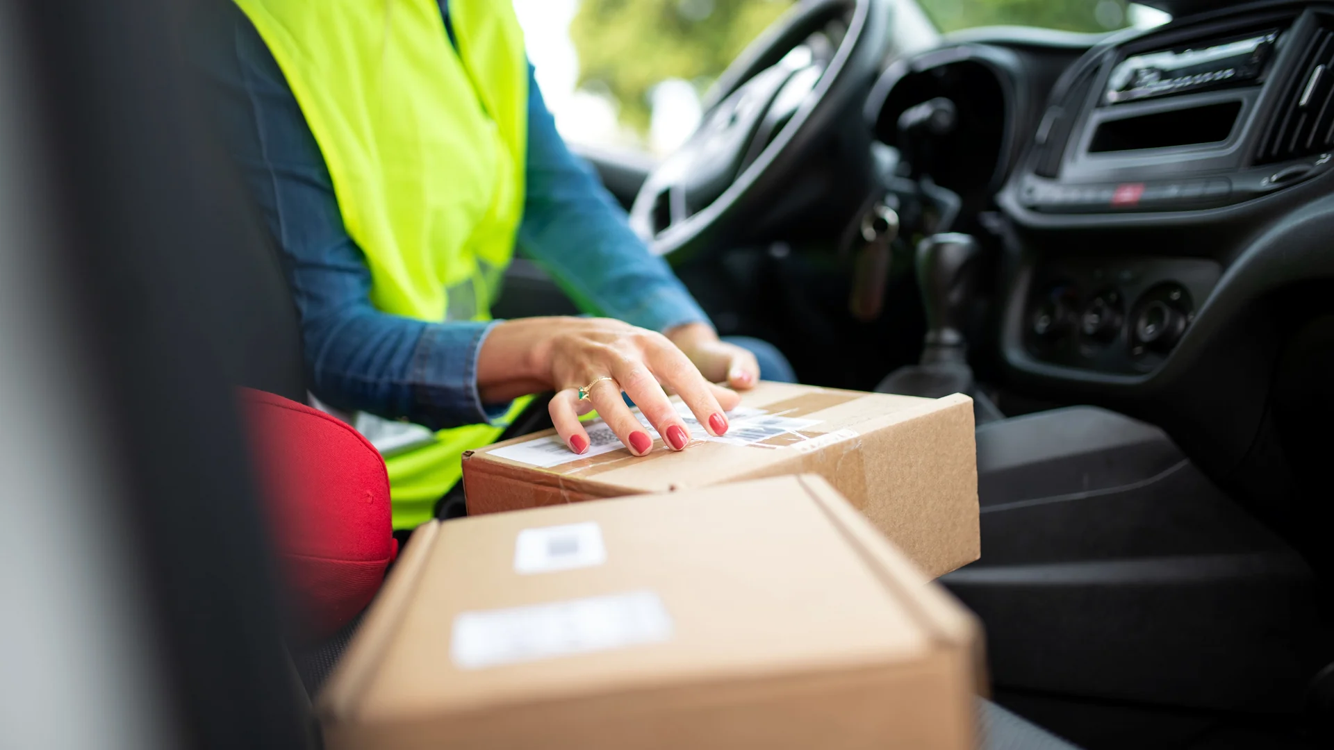 Palés preparados para transporte en grupaje y distribución