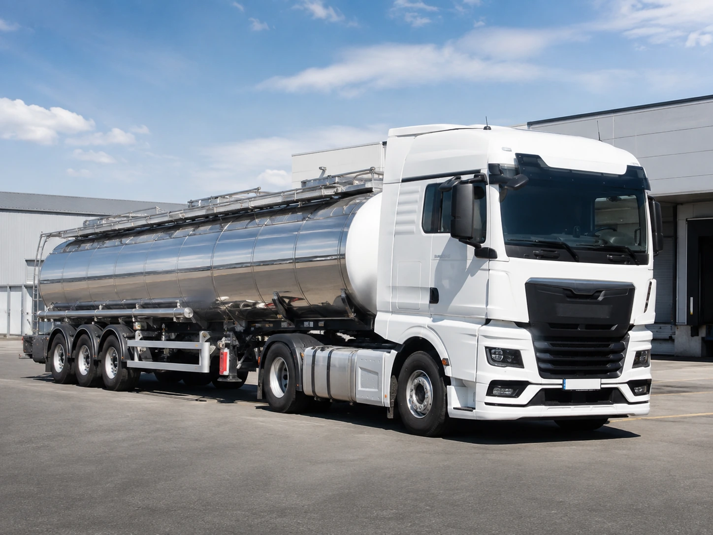 Camion citerne pouvant être mobilisé pour une expédition prioritaire